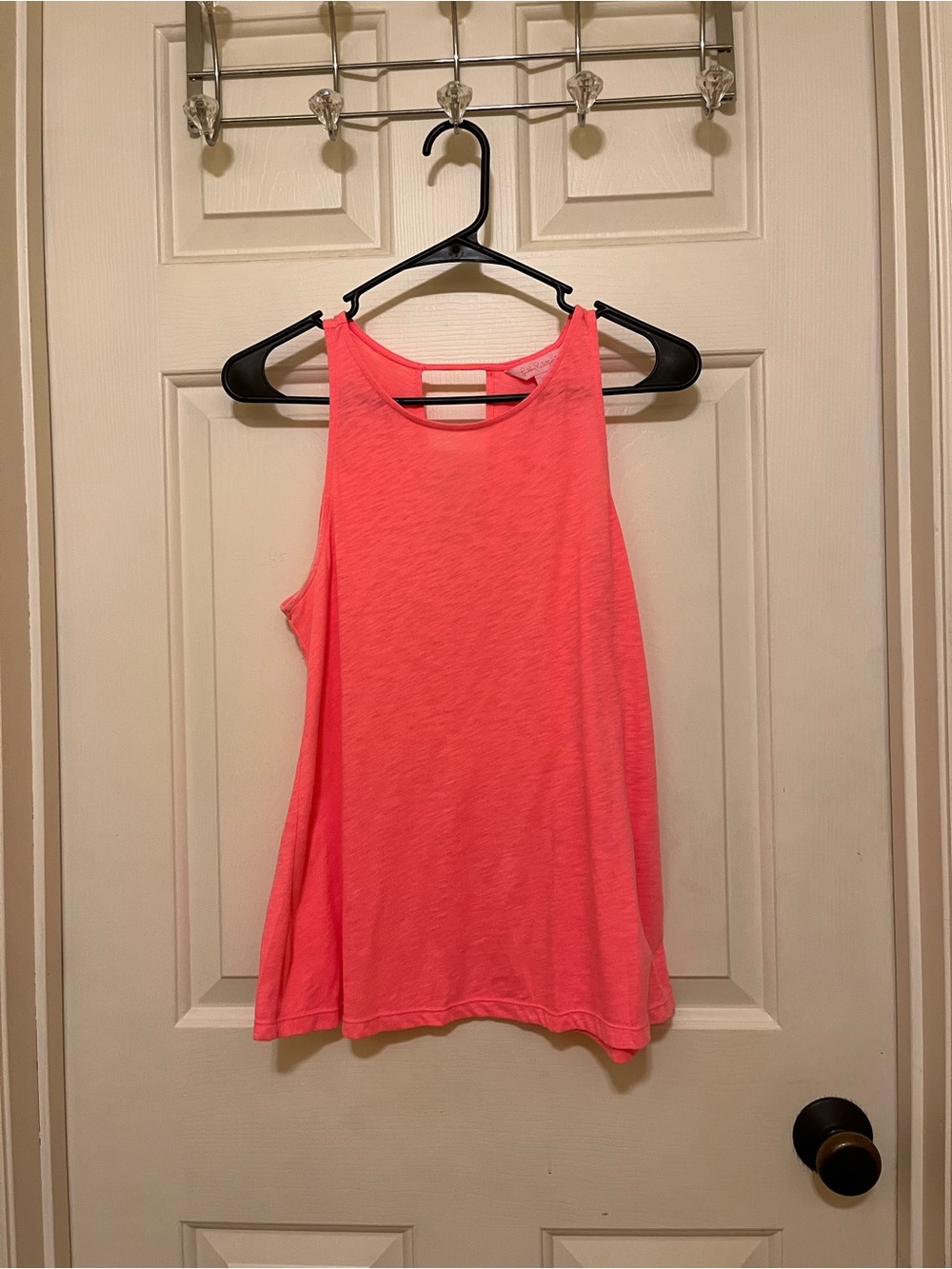 Lilly Pulitzer Neon Coral Sleeveless Tank